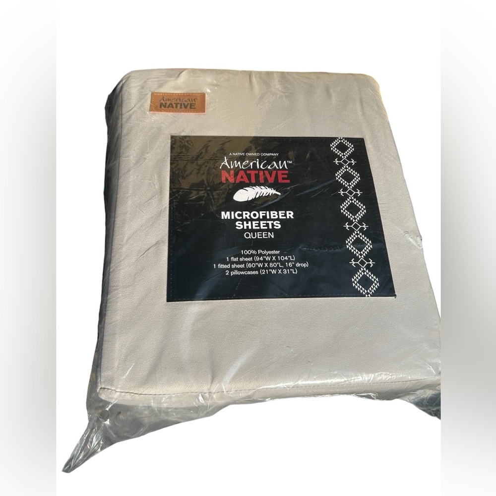 American native sheets queen NEW